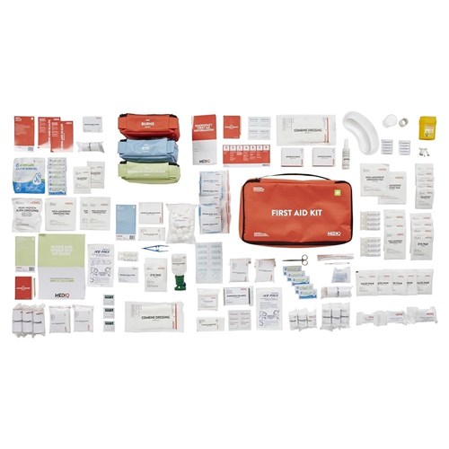 ESSENTIAL INDUSTRIAL RESPONSE FIRST AID KIT IN SOFT PACK